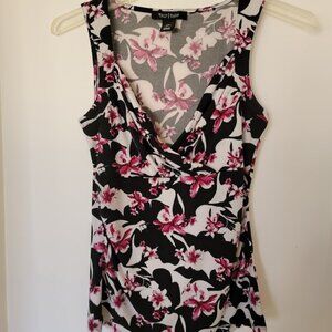 WHBM Floral Top  Size XS